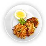 5 Pcs Potato Fritters 