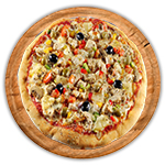 Garlic Pizza With Cheese 