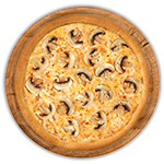 Chicken & Mushrooms Pizza 